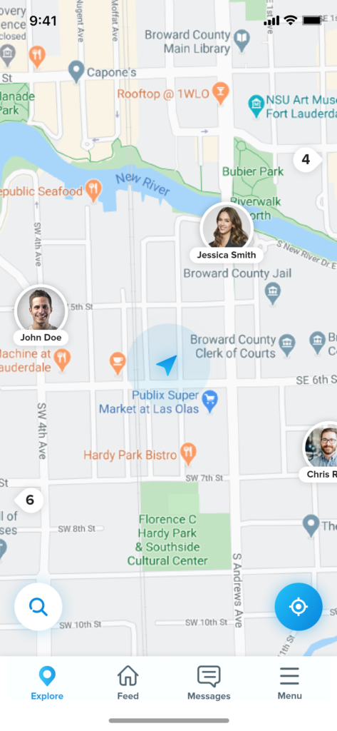Find friends