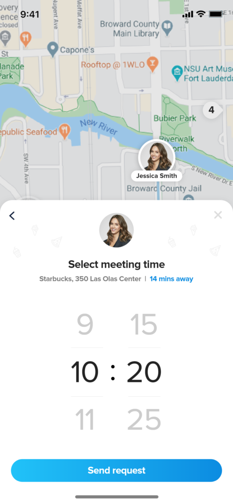 Choose a time to meet